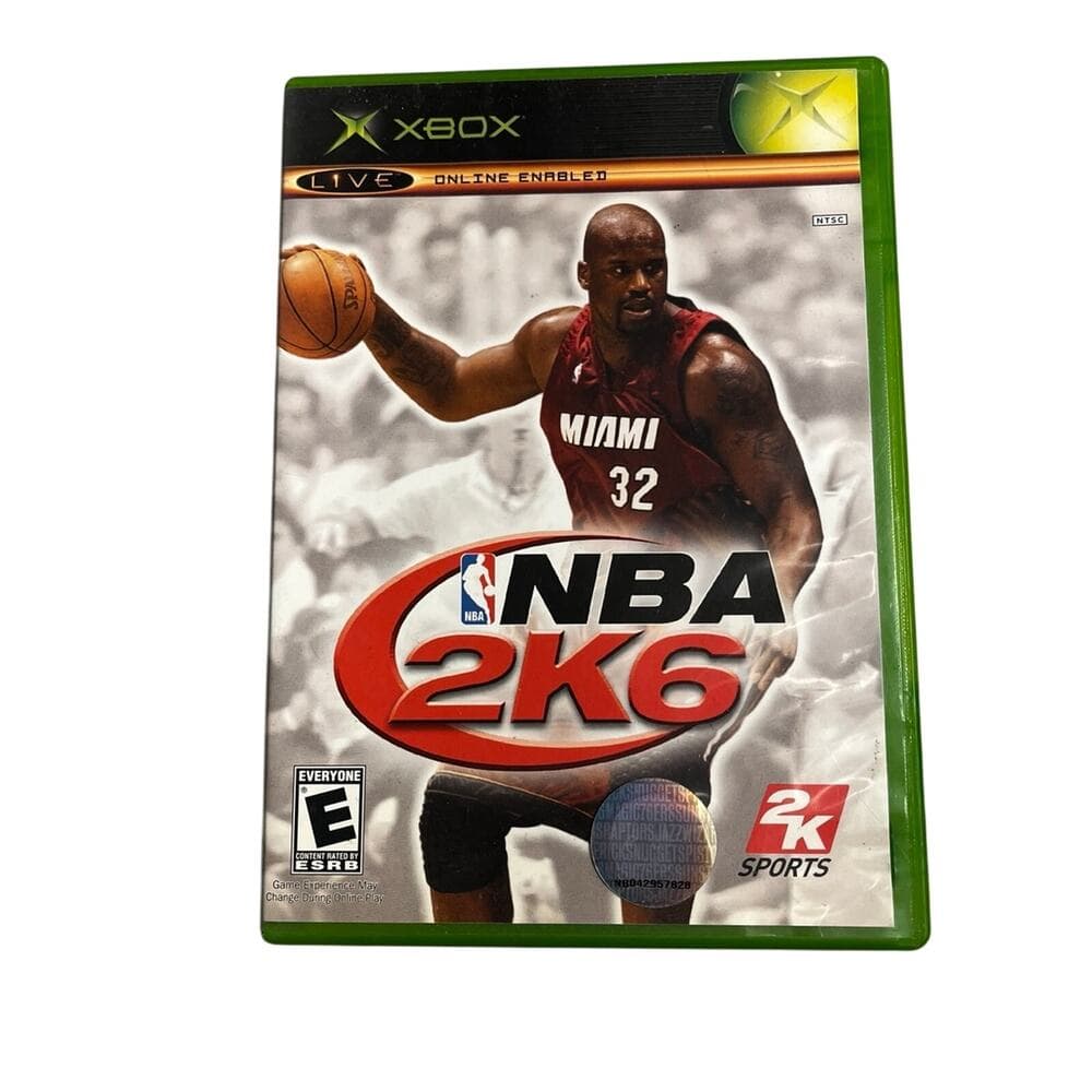 NBA 2K6 Xbox Video Game Original Microsoft Preowned - Thumbnail 4