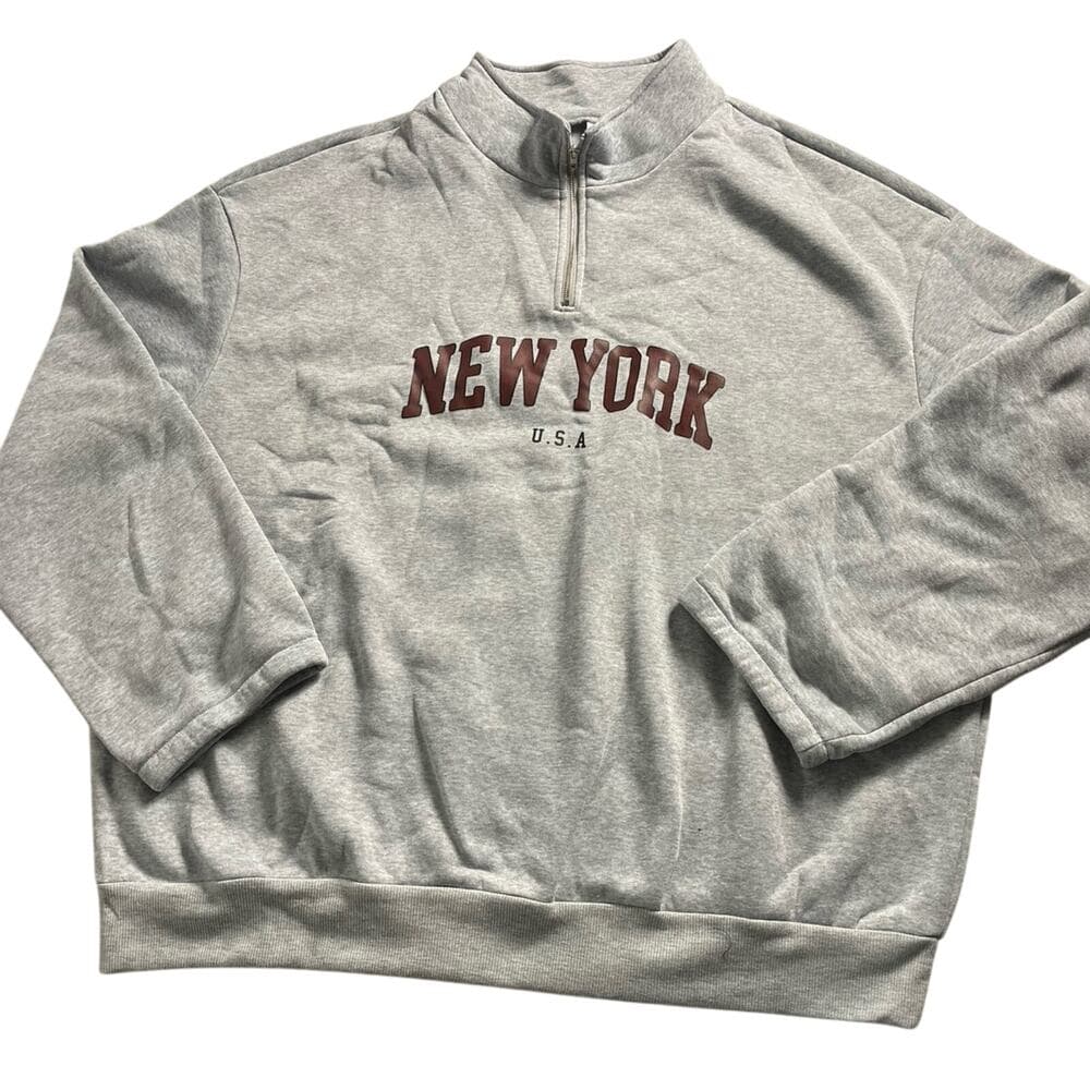 New York Pullover Sweater Size 4XL - Thumbnail 8