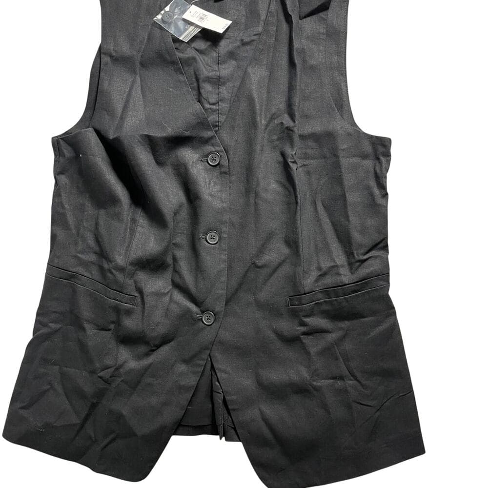 Gap Black Vest Size Large - Thumbnail 6