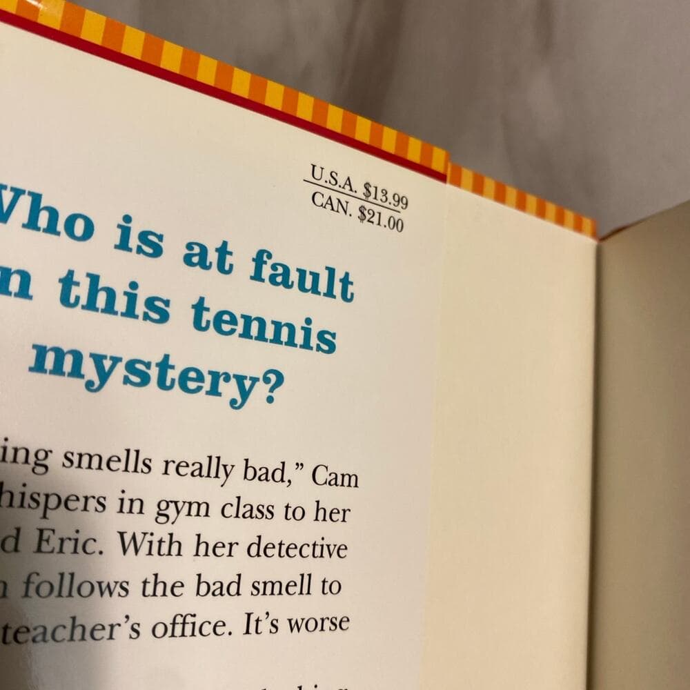 The Tennis Trophy Mystery Book - Thumbnail 2