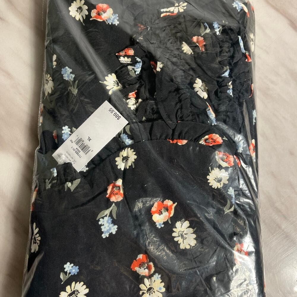 Gap Women’s Black Dress Size XL/TG - Thumbnail 5