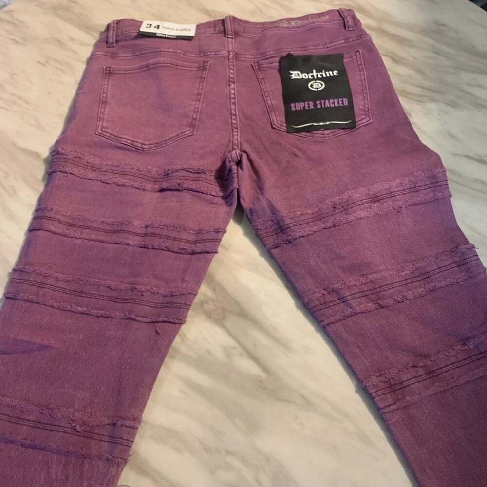 Doctrine Superstack kill Joy Mens Jeans Size 34 - Thumbnail 8