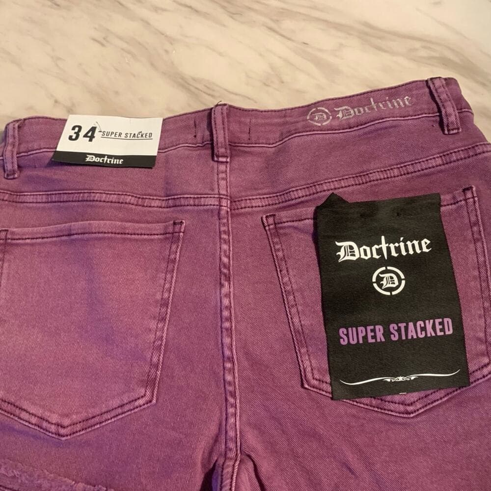 Doctrine Superstack kill Joy Mens Jeans Size 34 - Thumbnail 9