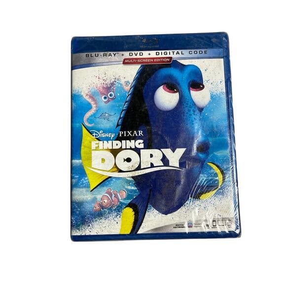 SEALED Finding Dory Blu-ray + DVD + Digital Code 2019 Multi-Screen Edition - Thumbnail 3