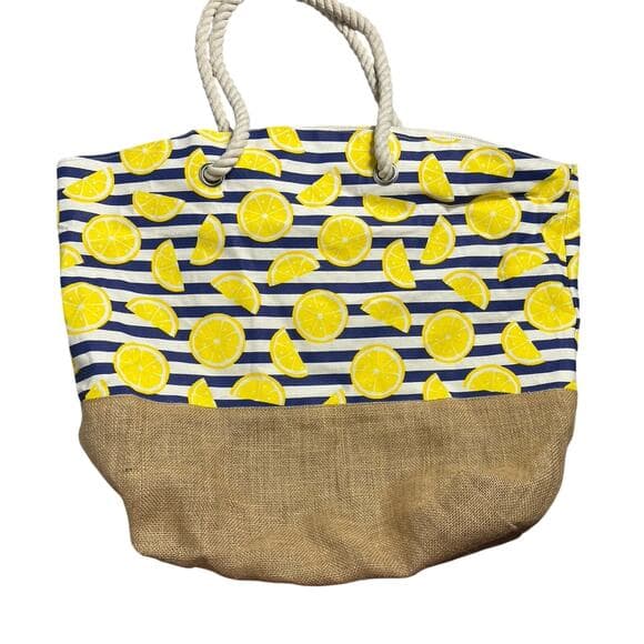 Lemon Beach Tote Women’s Bag - Thumbnail 5