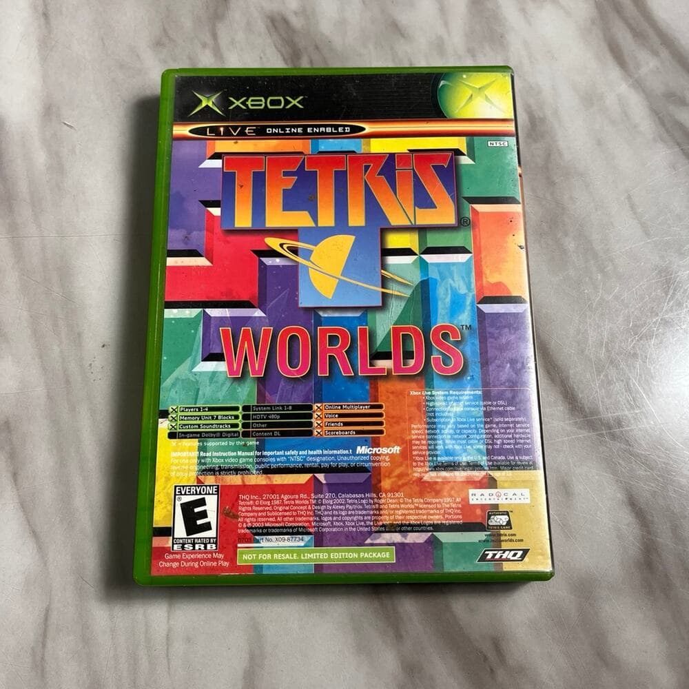 Star Wars Clone Wars / Tetris Worlds Combo Pack (Microsoft Xbox, 2005) - Thumbnail 3