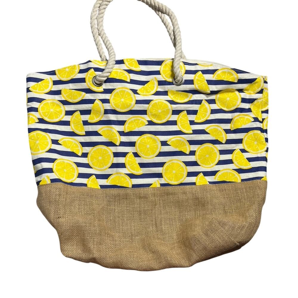 Lemon Beach Tote Women’s Bag - Thumbnail 4