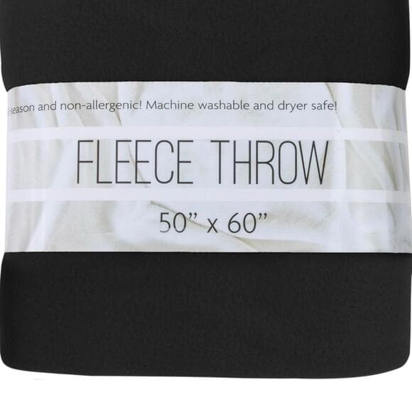 50x60 Throw Blankets, Ultra Soft Hypoallergenic Fleece Throw Blanket - Thumbnail 4