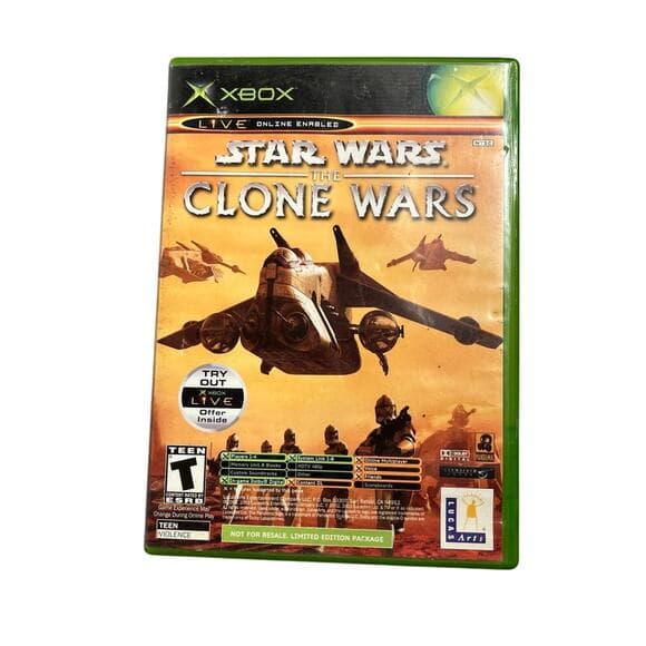 Star Wars Clone Wars / Tetris Worlds Combo Pack (Microsoft Xbox, 2005) - Thumbnail 5