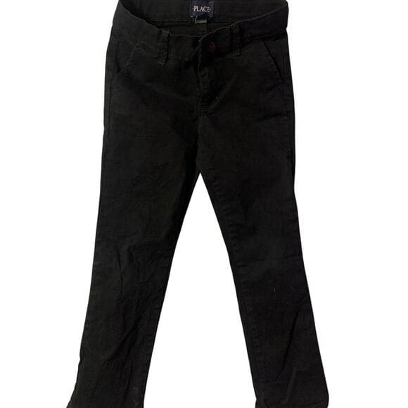 Children Place Black Boy Pants Size 6 - Thumbnail 6