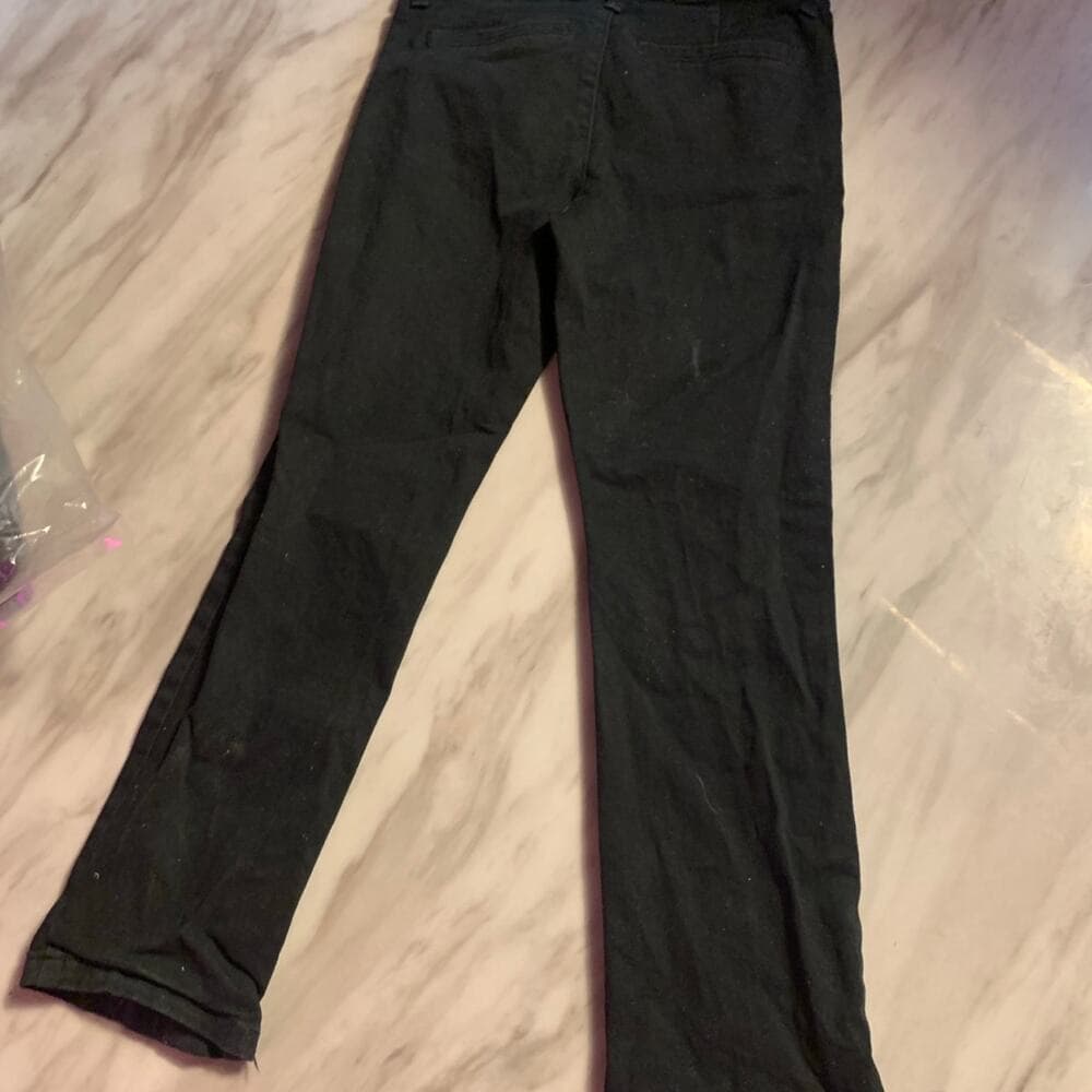 Children Place Black Boy Pants Size 6 - Thumbnail 2