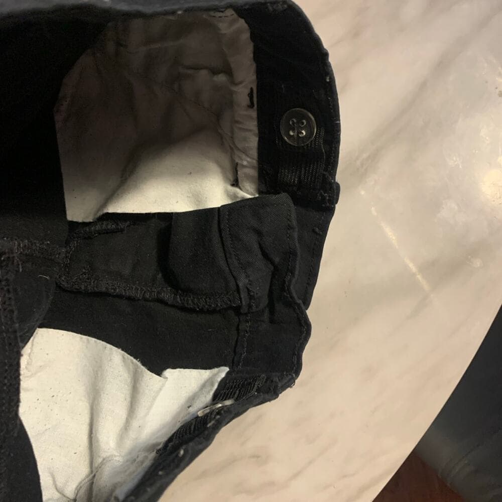 Children Place Black Boy Pants Size 6 - Thumbnail 3