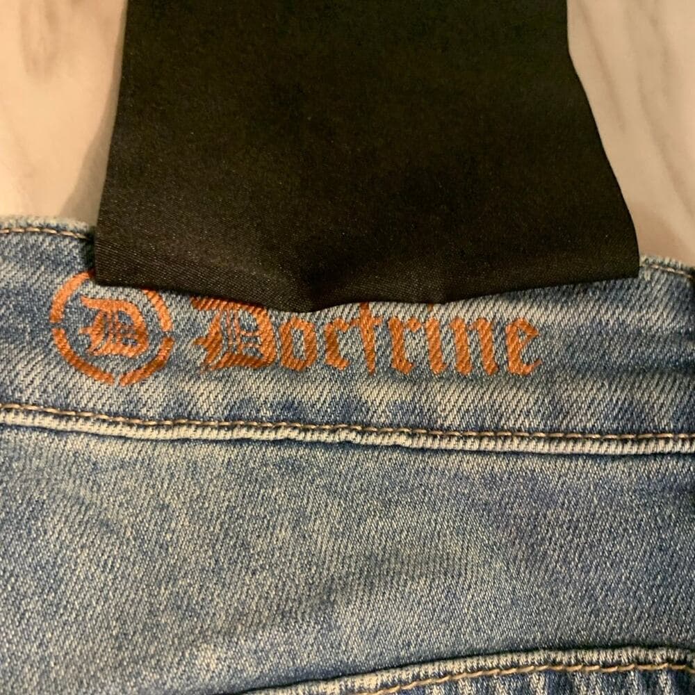 Doctrine Superstack Denim Blue Mens Jeans Size 30 - Thumbnail 6