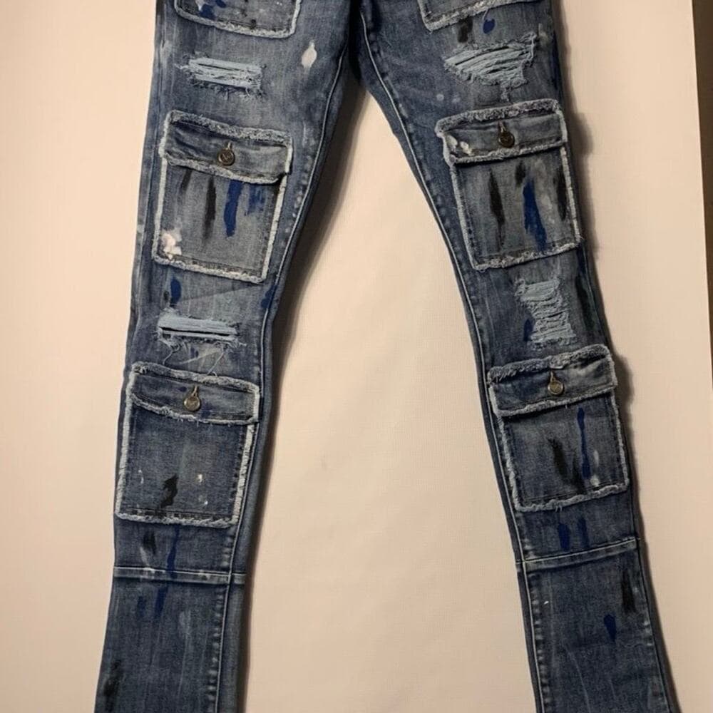 Doctrine Superstack Denim Mens Jeans Size 32