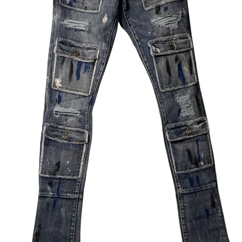 Doctrine Superstack Denim Mens Jeans Size 32 - Thumbnail 10
