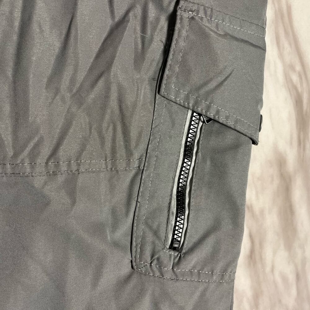 WT-02 Men’s Grey Cargo Pants - Thumbnail 3