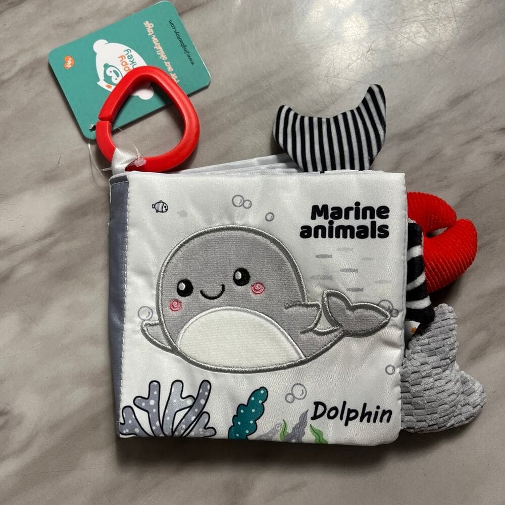 Material sensory book MARINE ANIMALS - Thumbnail 3