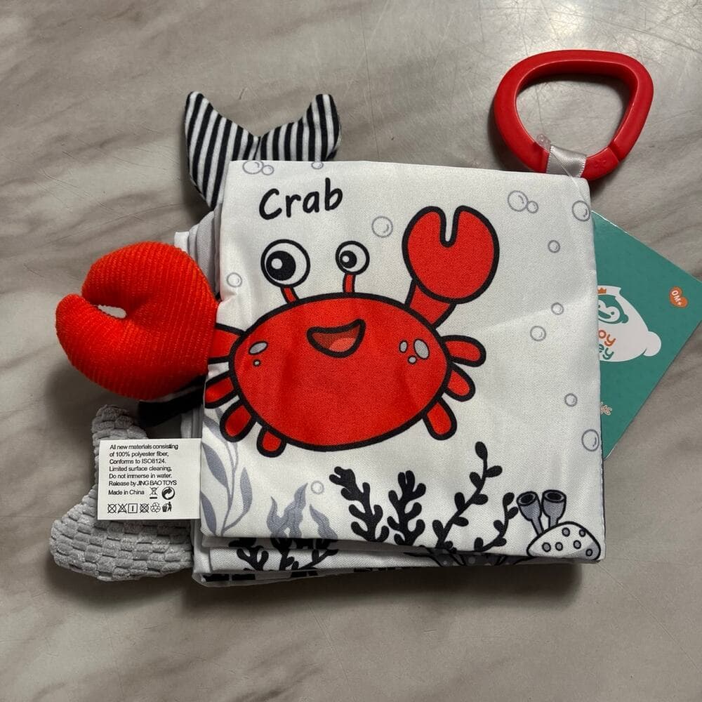 Material sensory book MARINE ANIMALS - Thumbnail 4