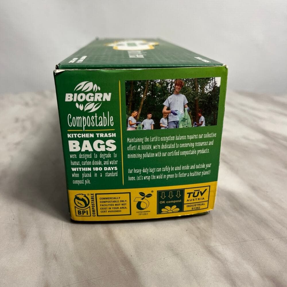 Biogrn Compostable Lawn Leaf 12 Bags - Thumbnail 4