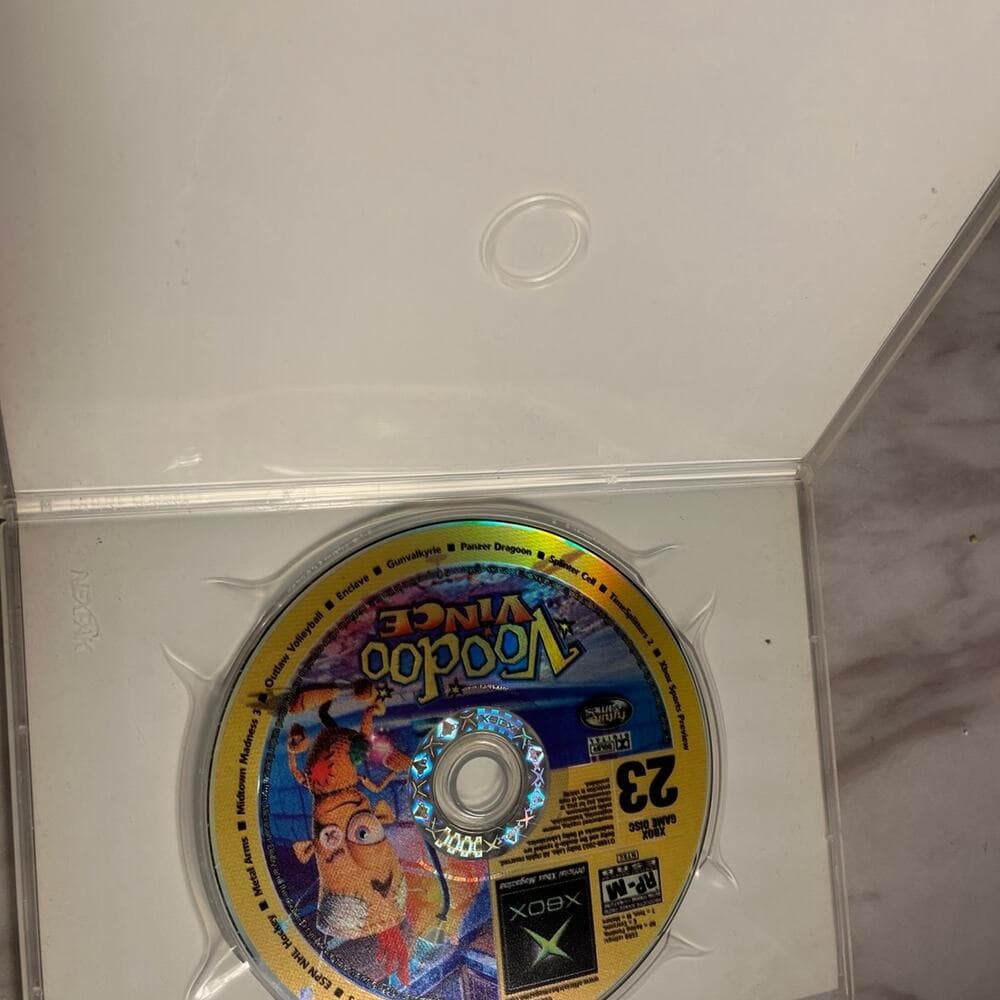 Voodoo Vince XBox Demo Game Disc #23 October 2003 6 Playable Demos