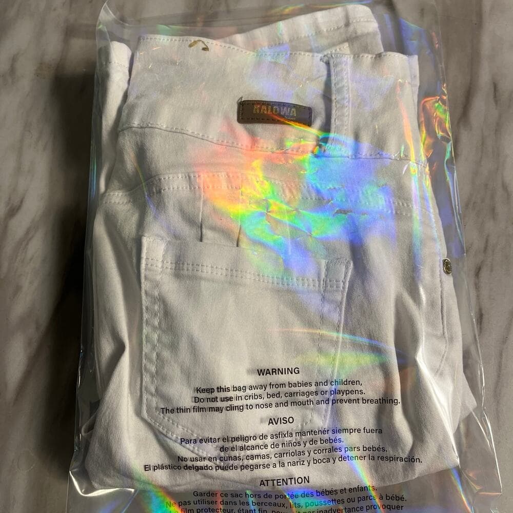 Kalowa Women’s White Shorts Size 5 - Thumbnail 6