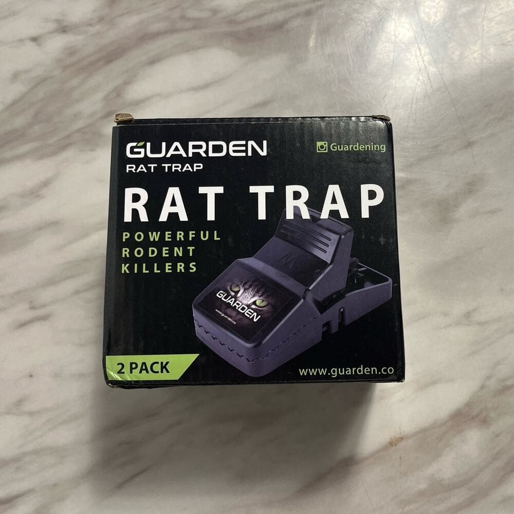 Rat Traps Indoor (2 Pack) Catch Rats, Mice, and Voles Fast