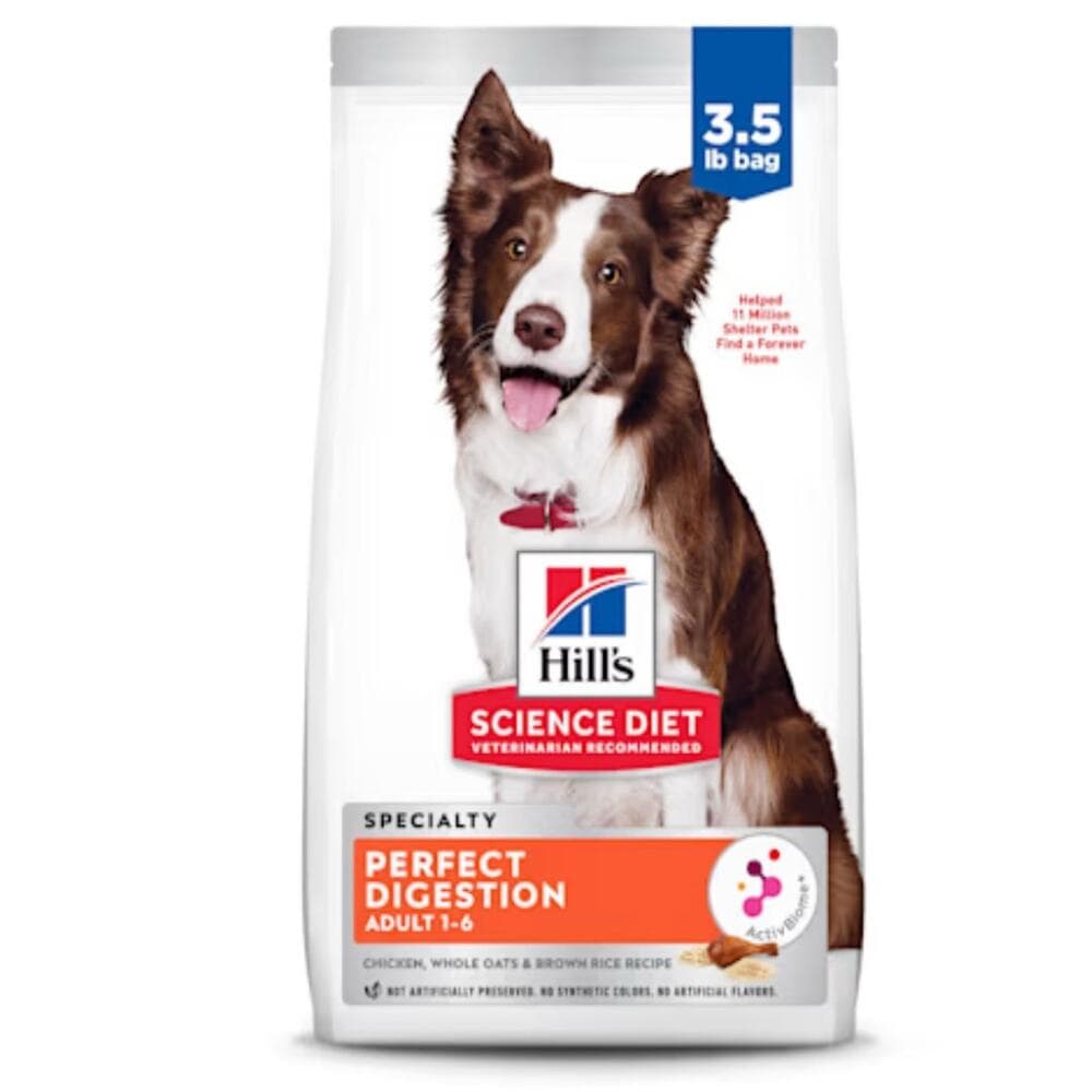 Hill's Science Diet Adult Perfect Digestion 3.5 lbs Dog Food - Thumbnail 4