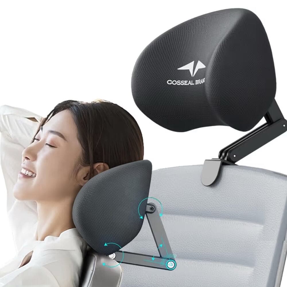 Memory Foam Headrest Attachment for Office Chair - Thumbnail 6