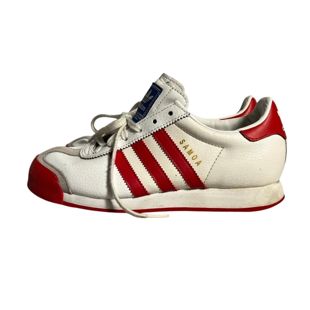 Red & White Adidas Size 4 1/2 - Thumbnail 5