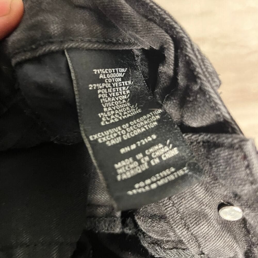 One 5 One Black Women’s Jeans Size 8 - Thumbnail 4