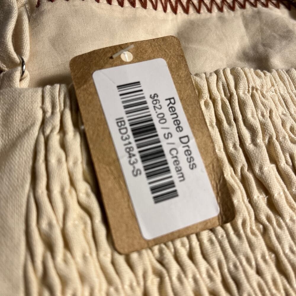 Vestique Renee Dress Cream Size Small - Thumbnail 6