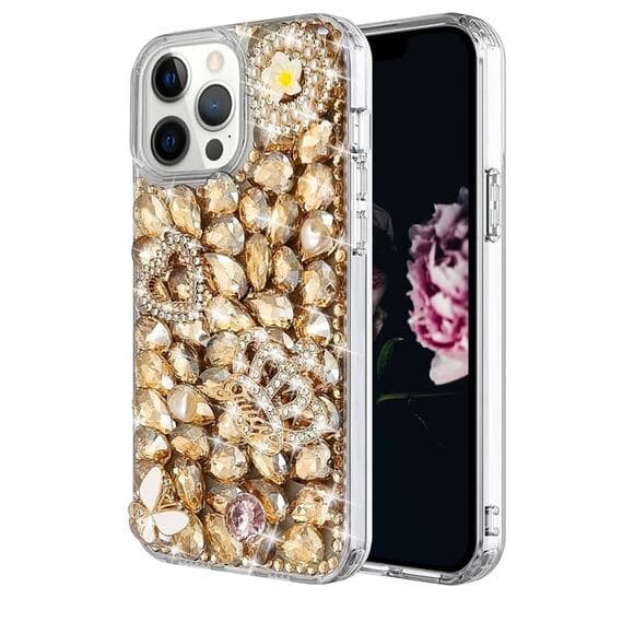Losin Diamond Case Compatible with Apple iPhone 13 6.1 Inch Case - Thumbnail 4
