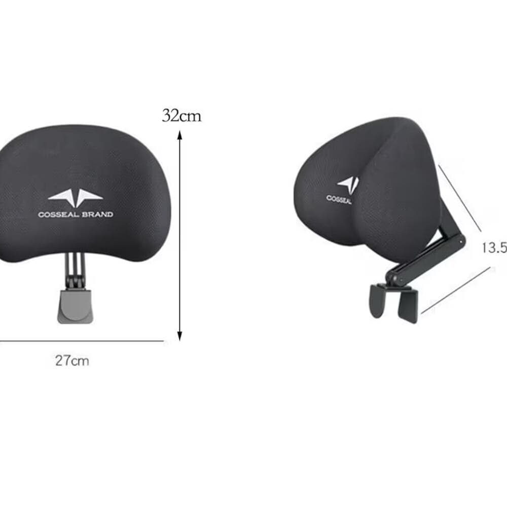 Memory Foam Headrest Attachment for Office Chair