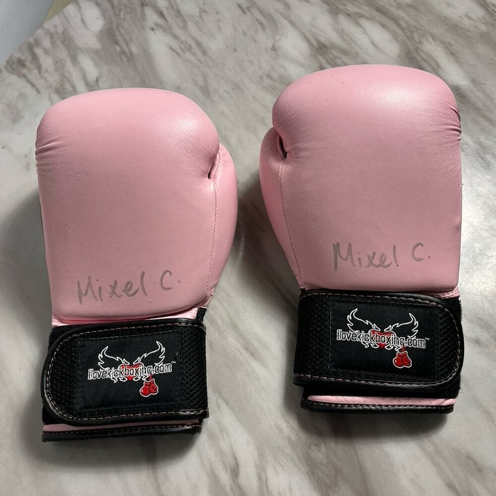 Century Other Century I Love Kickboxing Boxing Gloves Pink/Black