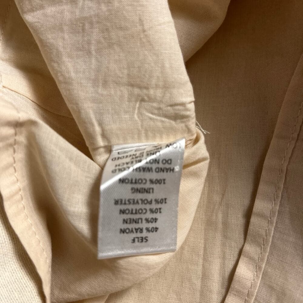 Vestique Renee Dress Cream Size Small - Thumbnail 4