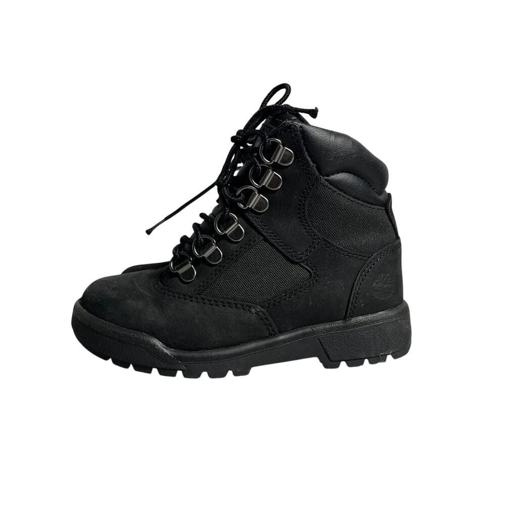 Black Timberland boots for toddlers size 12.5 - Thumbnail 7