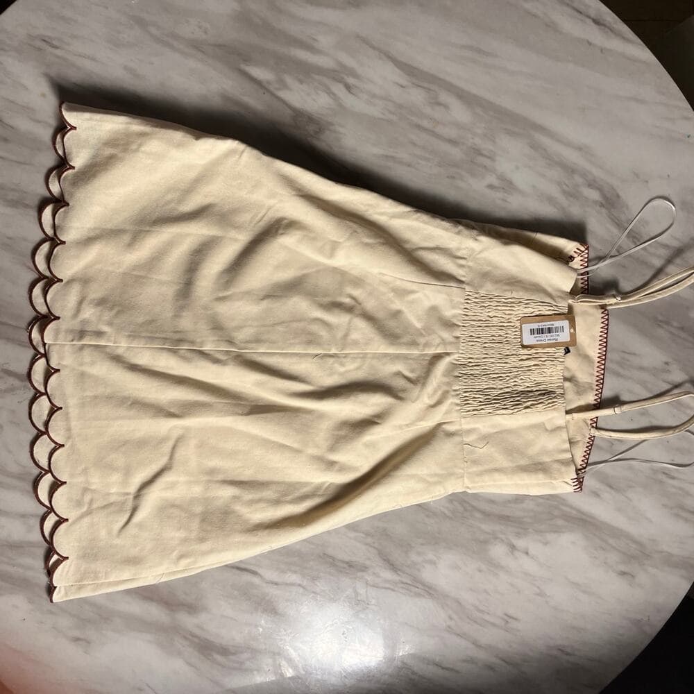 Vestique Renee Dress Cream Size Small - Thumbnail 5