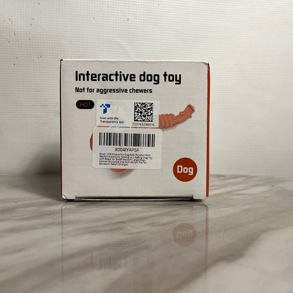 Interactive Dog Ball, Random Path Electric Automatic Moving and Rolling Dog Toy - Thumbnail 2