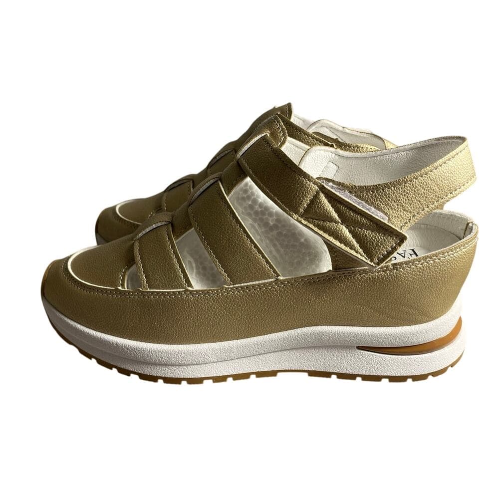 Fashion Women’s Earthy Yellow -40 Sandals - Thumbnail 5