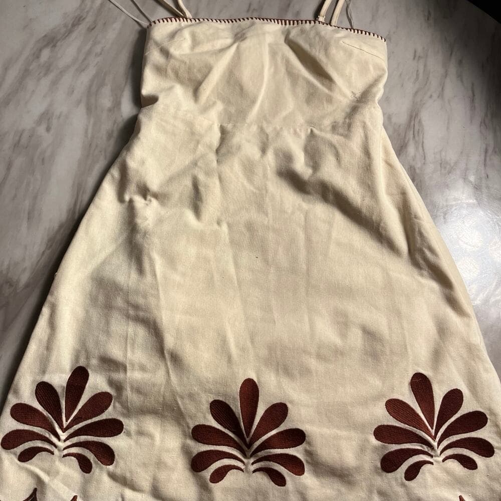 Vestique Renee Dress Cream Size Small - Thumbnail 2
