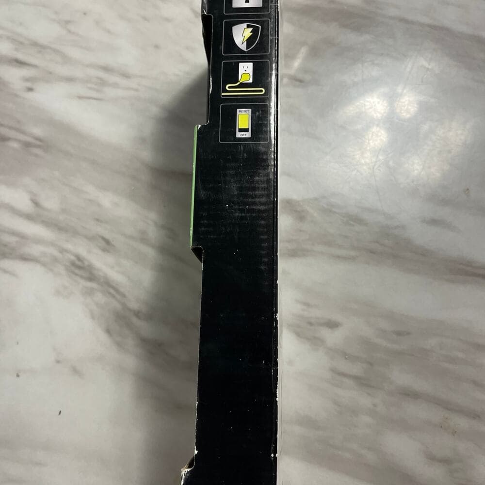 6 Outlets With Surge Protection 10” Cord - Thumbnail 2