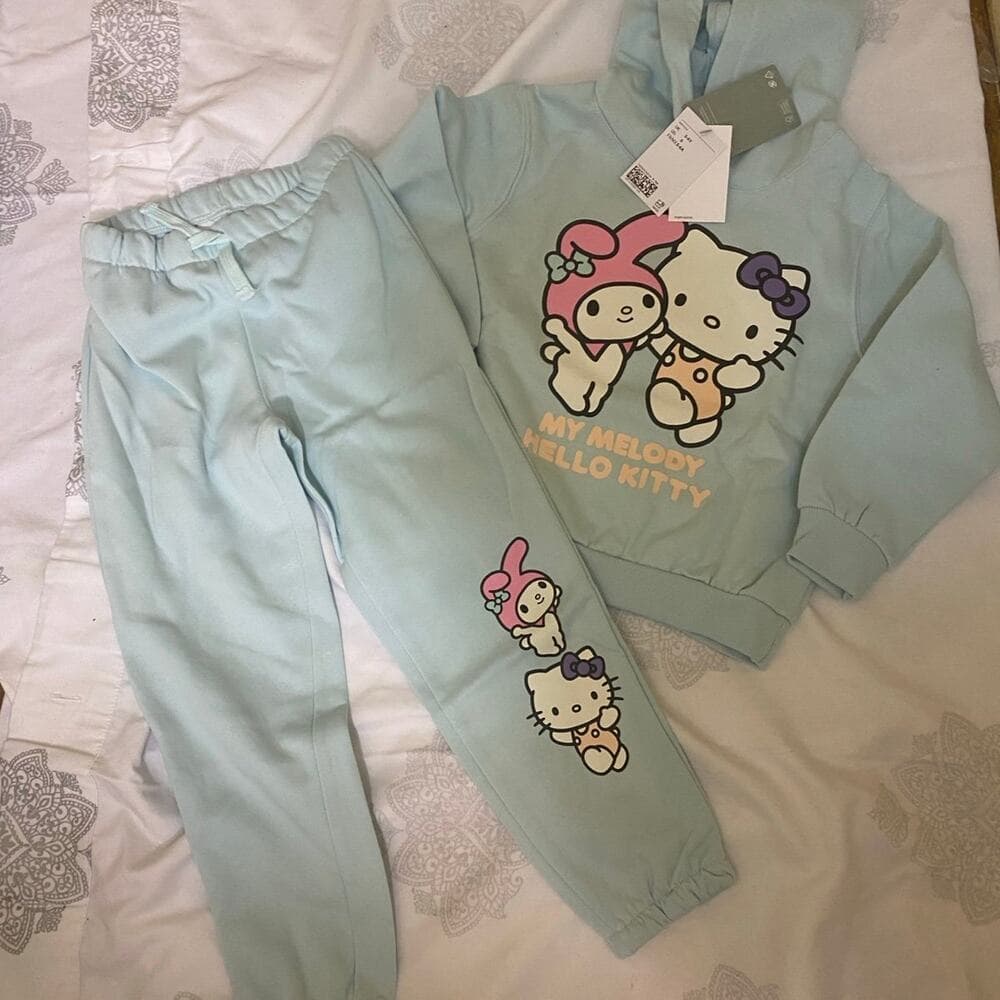 2-PIECE PRINTED SWEATSHIRT SET SIZE 5-6 - Thumbnail 2