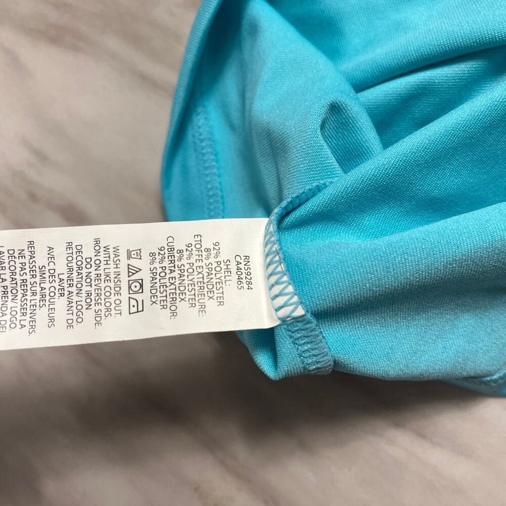 Place Sport Swim Shirt Blue Sharks Beach Sun - Kids Size Large - Thumbnail 3