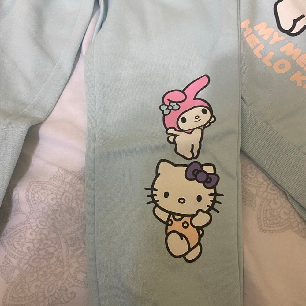2-PIECE PRINTED SWEATSHIRT SET SIZE 5-6 - Thumbnail 3