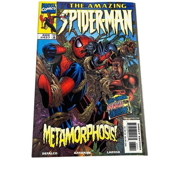 The Amazing Spider-Man #437 Newsstand Variant (Marvel Comics August 1998) - Thumbnail 5