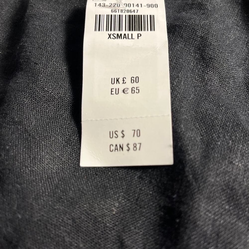 Abercrombie & Fitch Black Womens Dress XSP