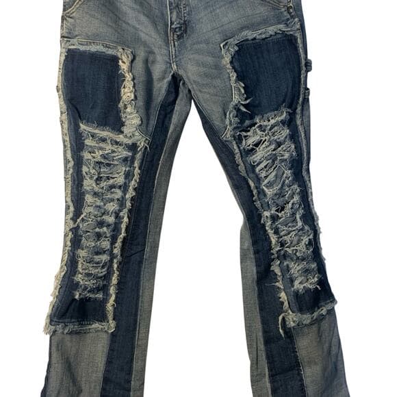 Si Tu Veux Flared Mens Jeans Size 32 - Thumbnail 9