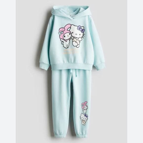 2-PIECE PRINTED SWEATSHIRT SET SIZE 5-6 - Thumbnail 8