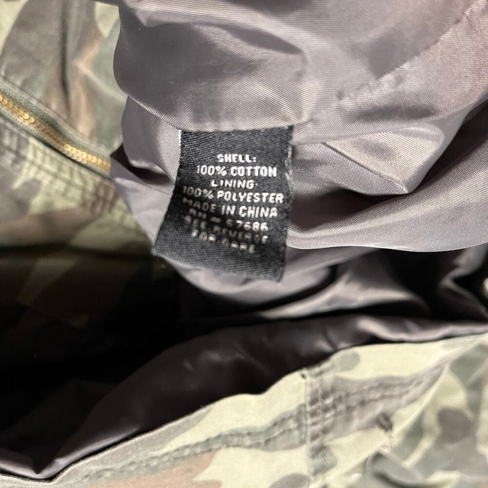 New Look Womens Hooded Army Camouflage Jacket Size X-Large - Thumbnail 6
