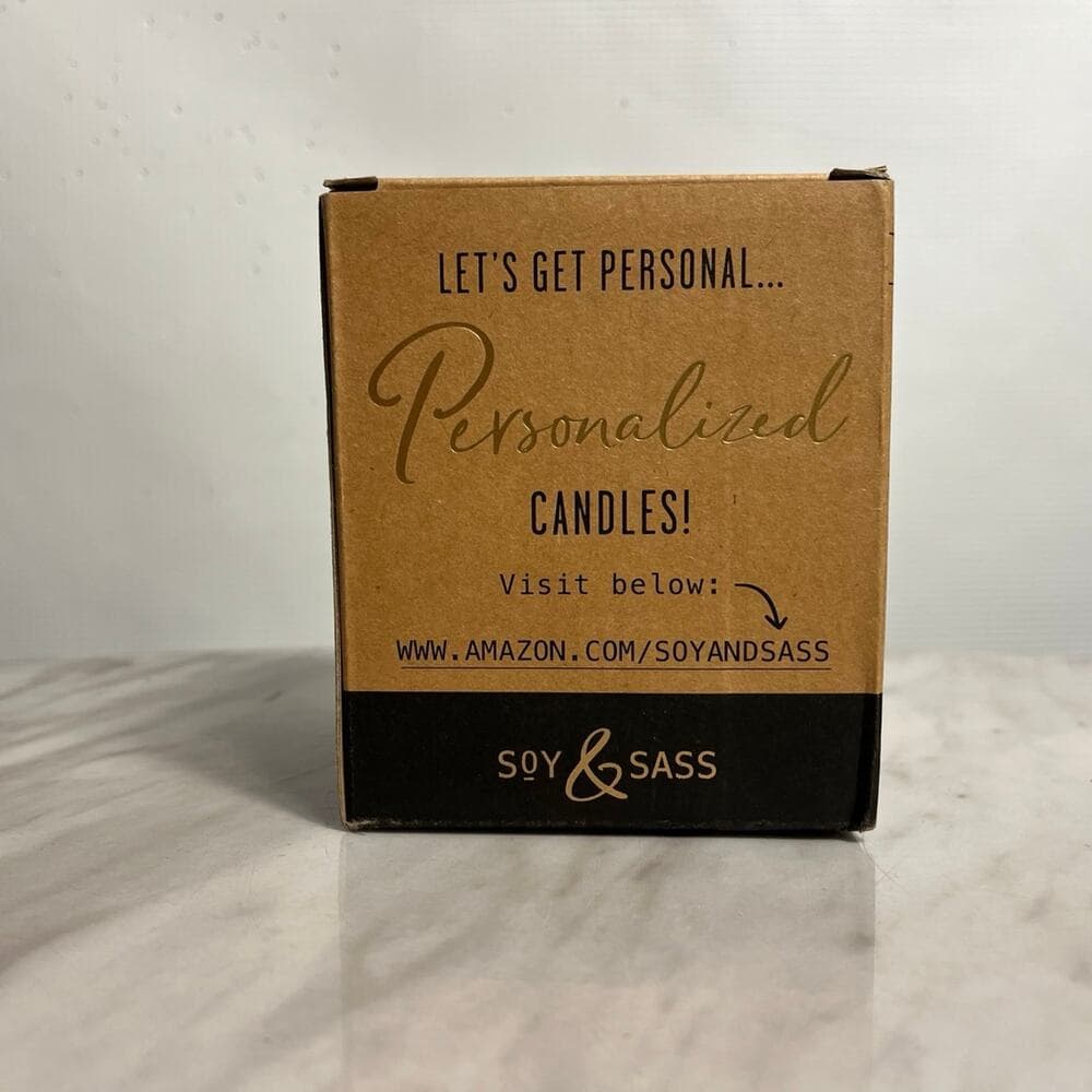 Mr. & Mrs. 2025, Lavender Scented Candle - Thumbnail 3